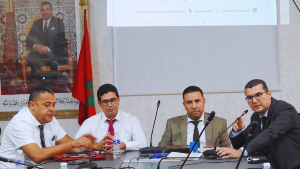 جريدة الاخبار 24 % - الأستاذ عبد الصديق فضيلات يعاد انتخابه رئيسا جهويا لنادي قضاة المغرب بالقنيطرة